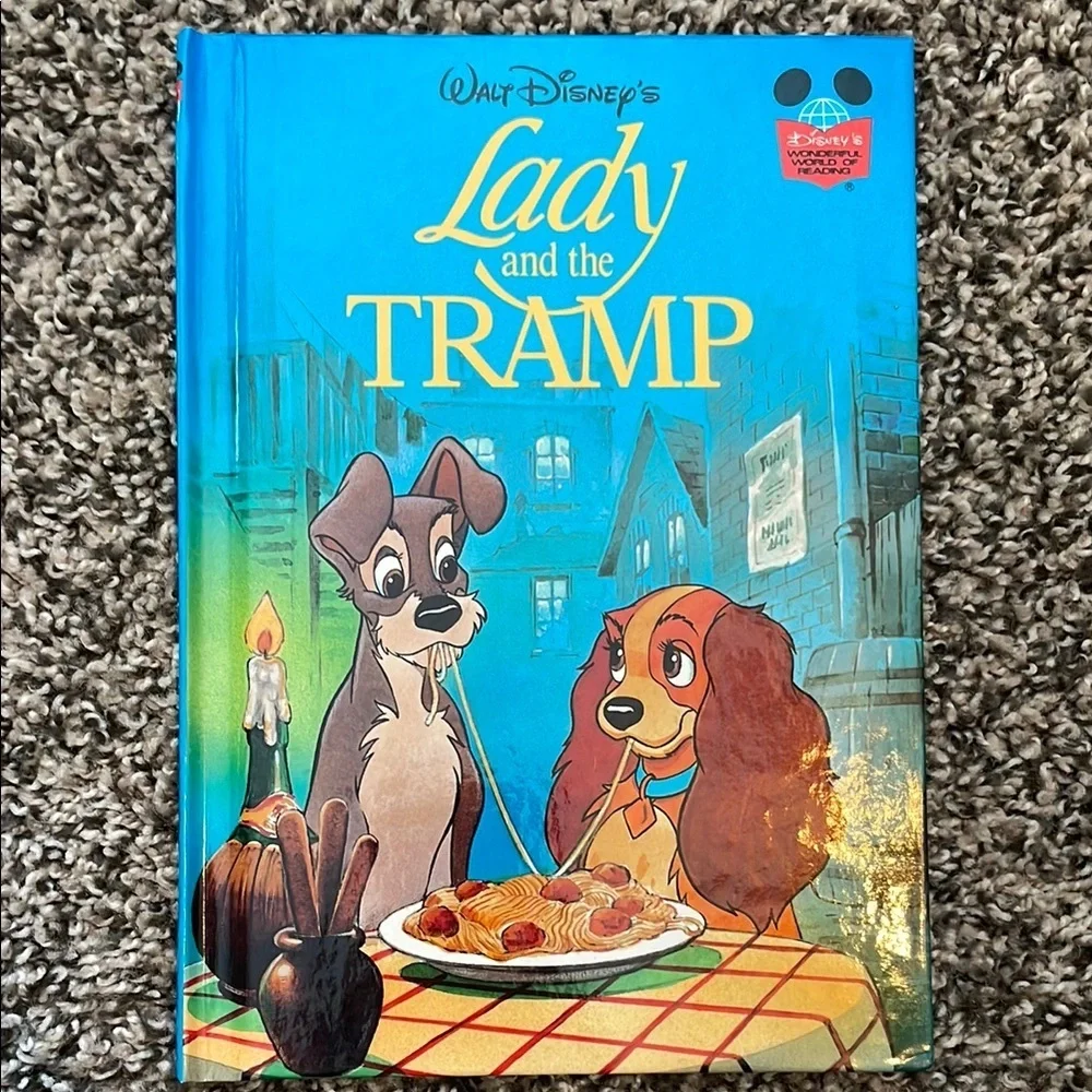 Disney Kids Learning Books - Blue and Red